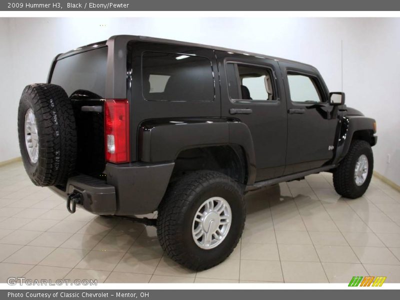 Black / Ebony/Pewter 2009 Hummer H3