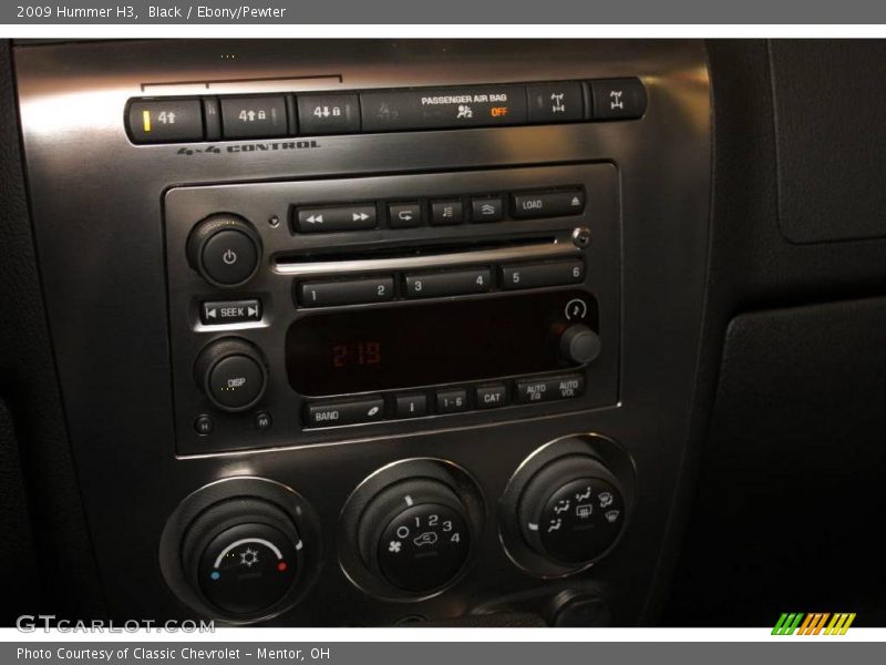 Black / Ebony/Pewter 2009 Hummer H3
