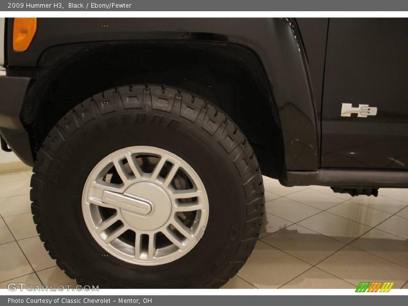 Black / Ebony/Pewter 2009 Hummer H3