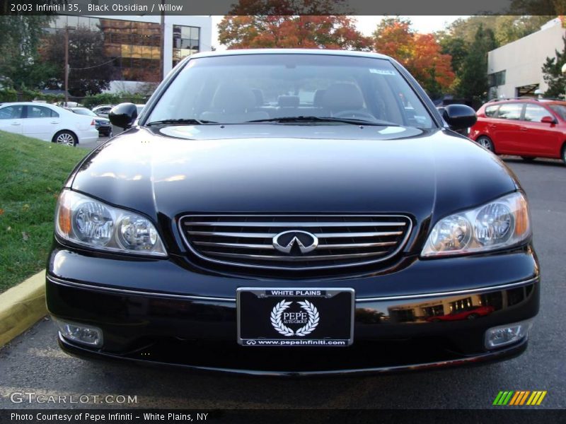 Black Obsidian / Willow 2003 Infiniti I 35