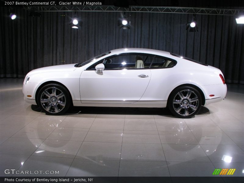 Glacier White / Magnolia 2007 Bentley Continental GT