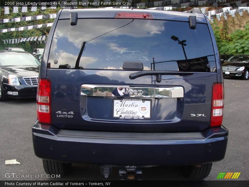 Modern Blue Pearl / Pastel Slate Gray 2008 Jeep Liberty Limited 4x4