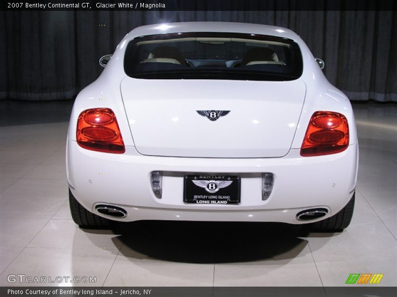 Glacier White / Magnolia 2007 Bentley Continental GT