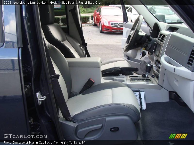 Modern Blue Pearl / Pastel Slate Gray 2008 Jeep Liberty Limited 4x4