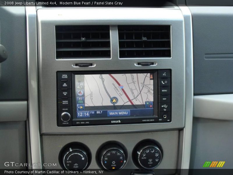 Modern Blue Pearl / Pastel Slate Gray 2008 Jeep Liberty Limited 4x4