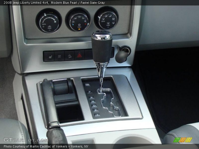 Modern Blue Pearl / Pastel Slate Gray 2008 Jeep Liberty Limited 4x4