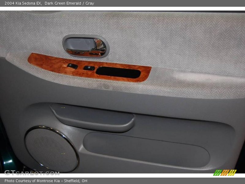 Dark Green Emerald / Gray 2004 Kia Sedona EX