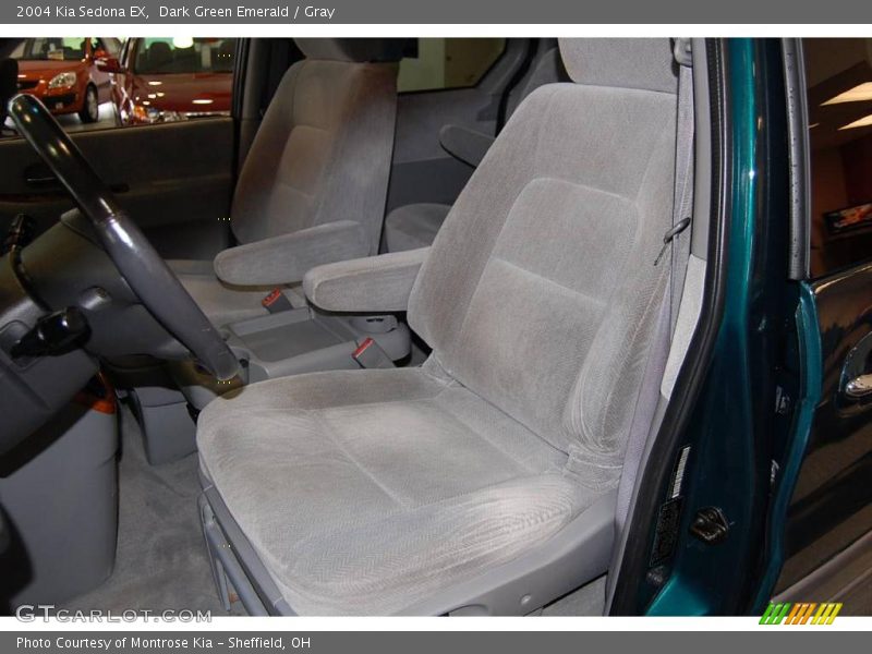 Dark Green Emerald / Gray 2004 Kia Sedona EX