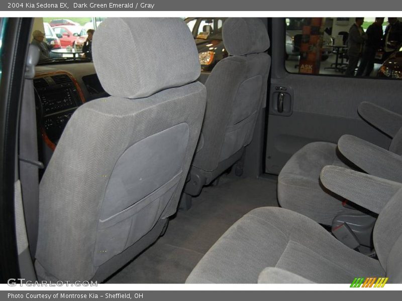 Dark Green Emerald / Gray 2004 Kia Sedona EX