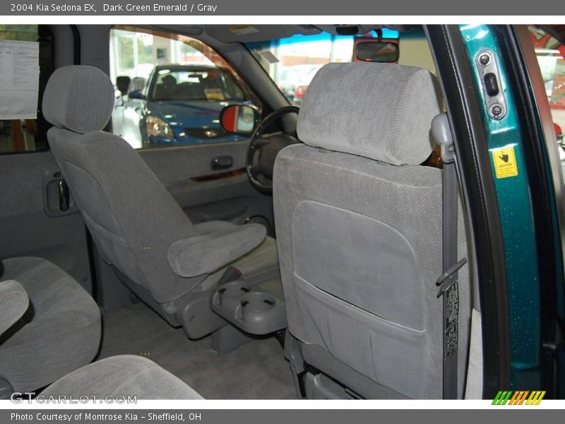 Dark Green Emerald / Gray 2004 Kia Sedona EX