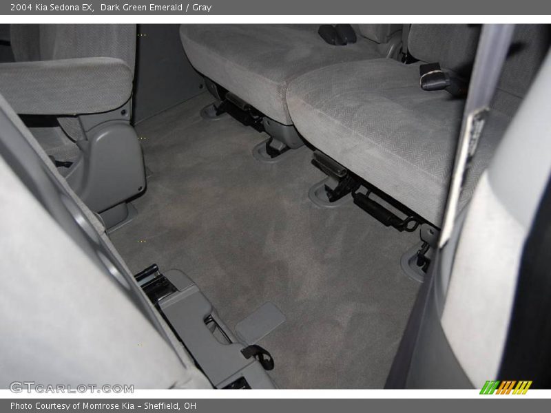 Dark Green Emerald / Gray 2004 Kia Sedona EX