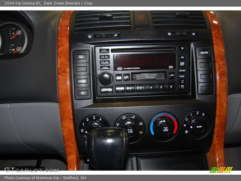 Dark Green Emerald / Gray 2004 Kia Sedona EX
