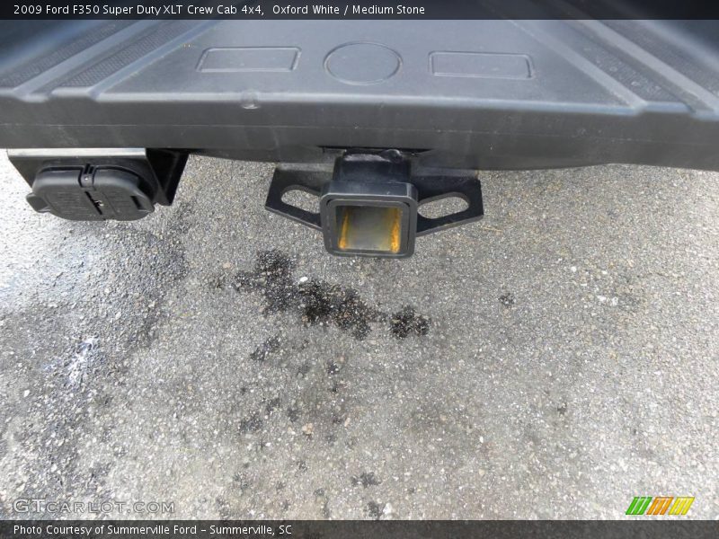 Oxford White / Medium Stone 2009 Ford F350 Super Duty XLT Crew Cab 4x4