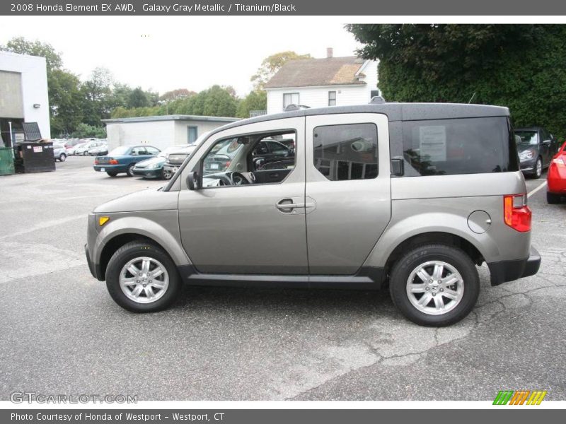 Galaxy Gray Metallic / Titanium/Black 2008 Honda Element EX AWD