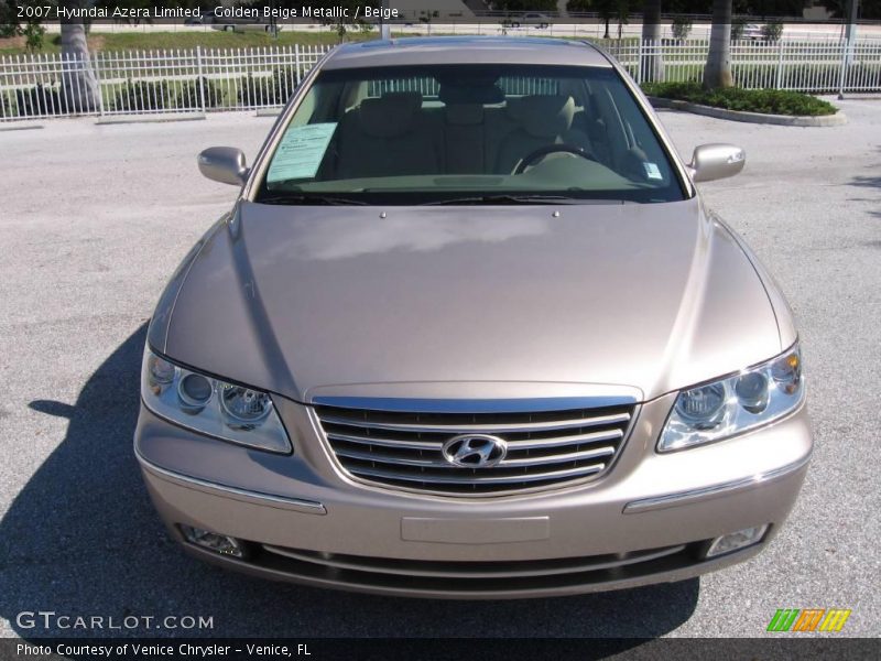 Golden Beige Metallic / Beige 2007 Hyundai Azera Limited