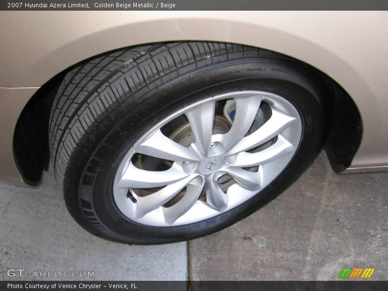 Golden Beige Metallic / Beige 2007 Hyundai Azera Limited