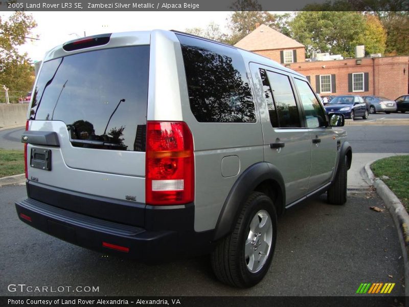 Zambezi Silver Metallic / Alpaca Beige 2005 Land Rover LR3 SE
