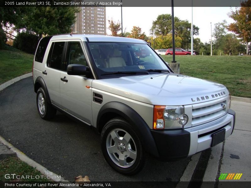 Zambezi Silver Metallic / Alpaca Beige 2005 Land Rover LR3 SE