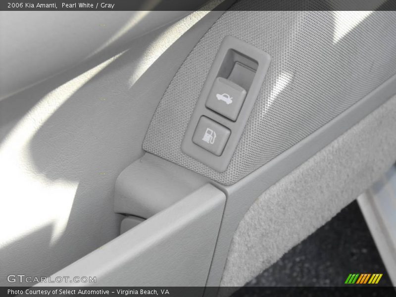 Pearl White / Gray 2006 Kia Amanti