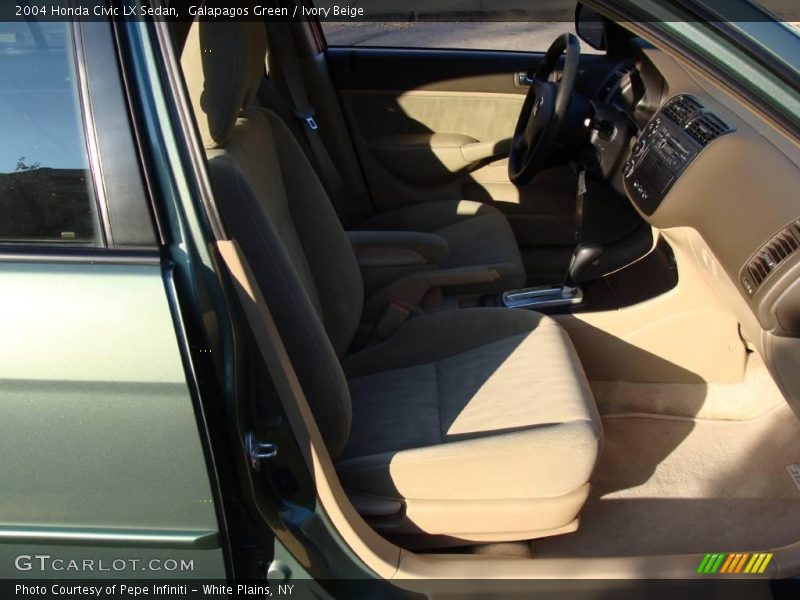 Galapagos Green / Ivory Beige 2004 Honda Civic LX Sedan