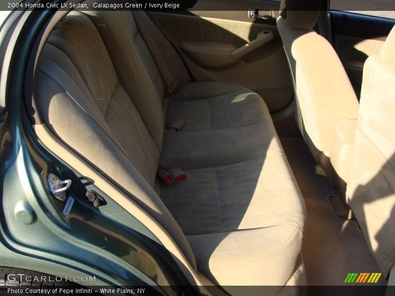 Galapagos Green / Ivory Beige 2004 Honda Civic LX Sedan