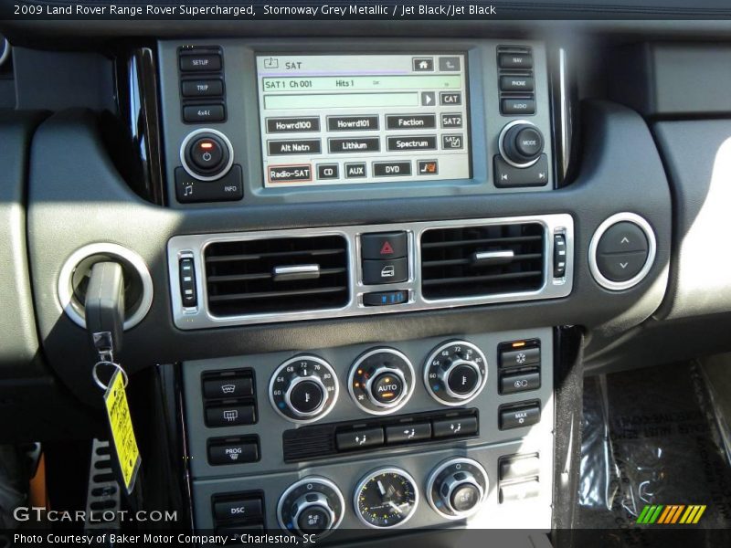 Stornoway Grey Metallic / Jet Black/Jet Black 2009 Land Rover Range Rover Supercharged