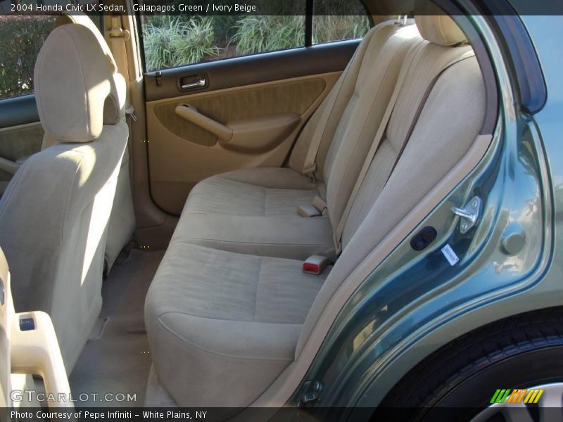 Galapagos Green / Ivory Beige 2004 Honda Civic LX Sedan