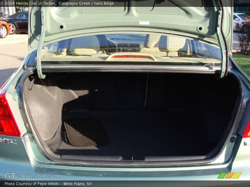 Galapagos Green / Ivory Beige 2004 Honda Civic LX Sedan