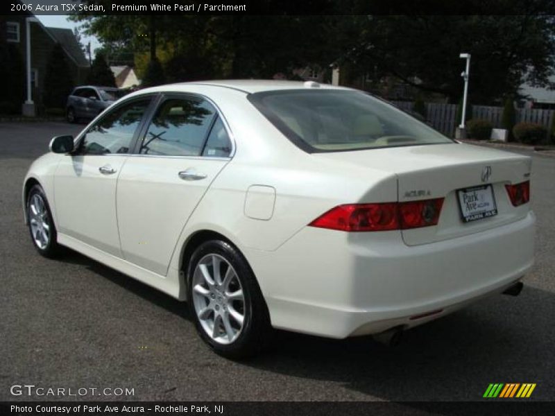 Premium White Pearl / Parchment 2006 Acura TSX Sedan