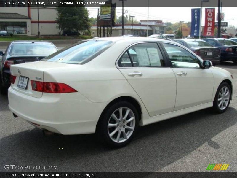 Premium White Pearl / Parchment 2006 Acura TSX Sedan