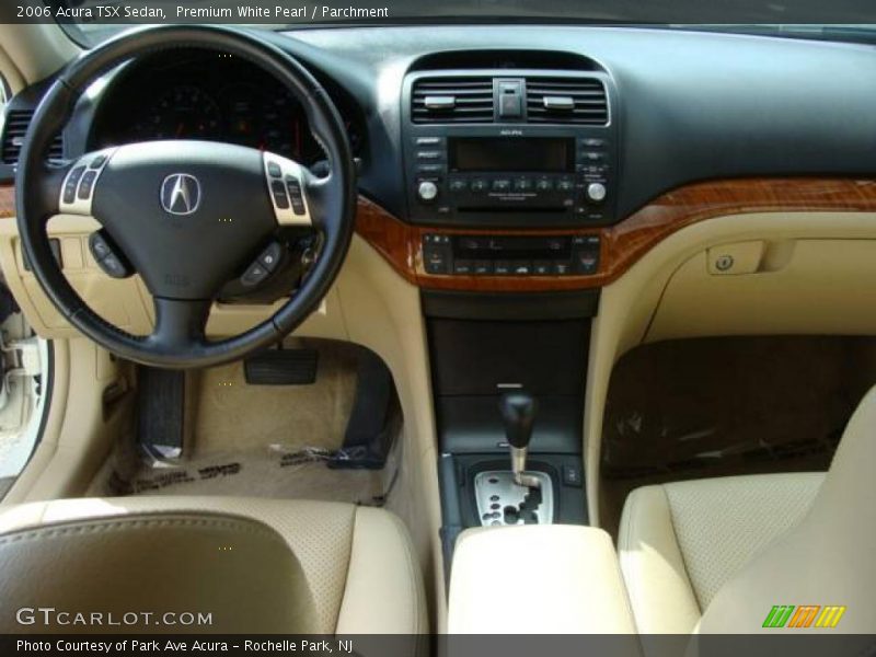 Premium White Pearl / Parchment 2006 Acura TSX Sedan