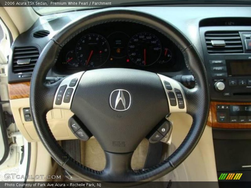 Premium White Pearl / Parchment 2006 Acura TSX Sedan