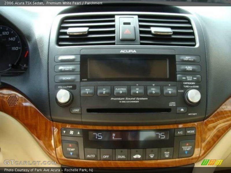 Premium White Pearl / Parchment 2006 Acura TSX Sedan