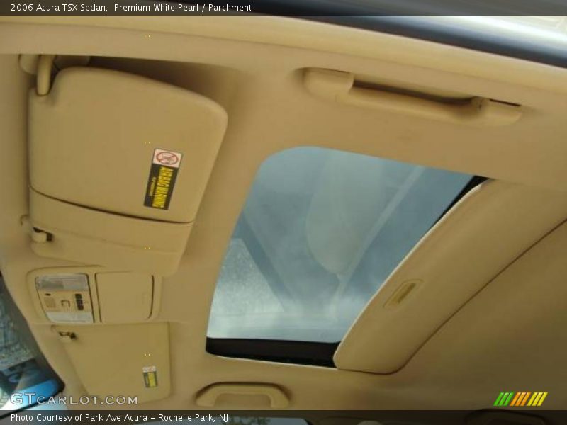 Premium White Pearl / Parchment 2006 Acura TSX Sedan