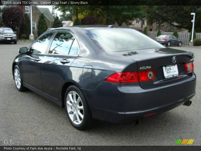 Carbon Gray Pearl / Ebony Black 2006 Acura TSX Sedan