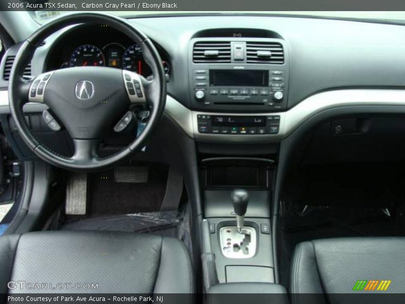 Carbon Gray Pearl / Ebony Black 2006 Acura TSX Sedan
