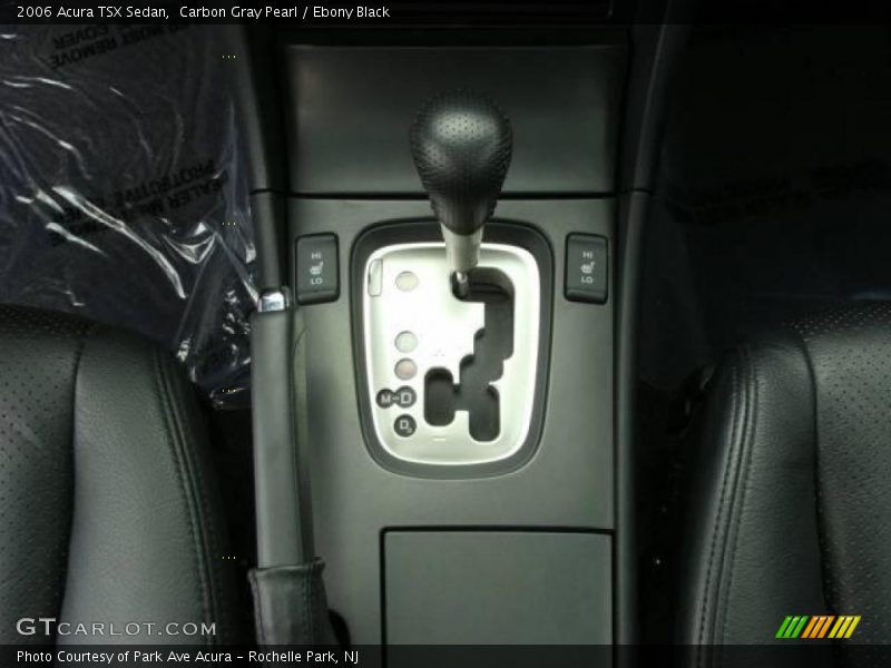 Carbon Gray Pearl / Ebony Black 2006 Acura TSX Sedan