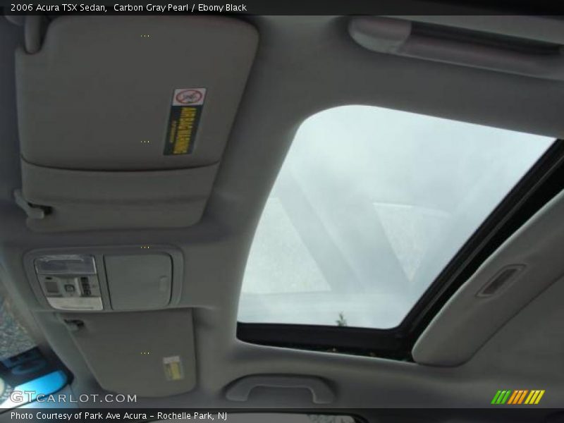 Carbon Gray Pearl / Ebony Black 2006 Acura TSX Sedan