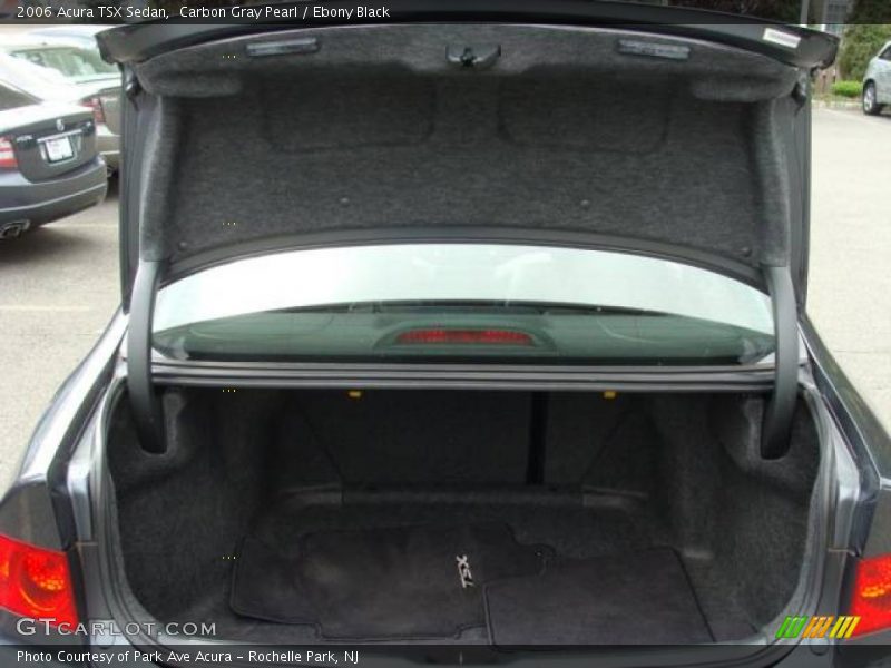 Carbon Gray Pearl / Ebony Black 2006 Acura TSX Sedan