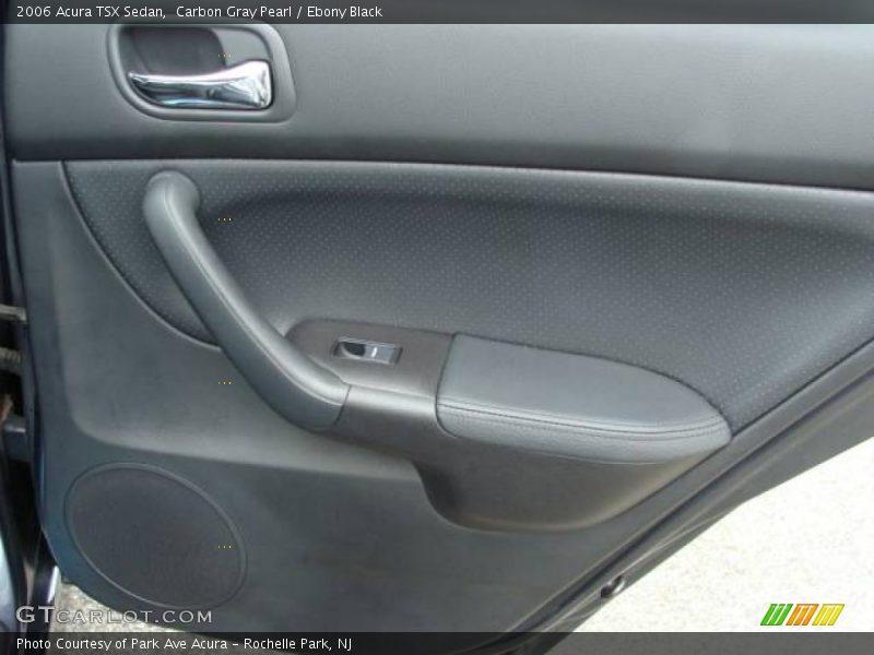 Carbon Gray Pearl / Ebony Black 2006 Acura TSX Sedan