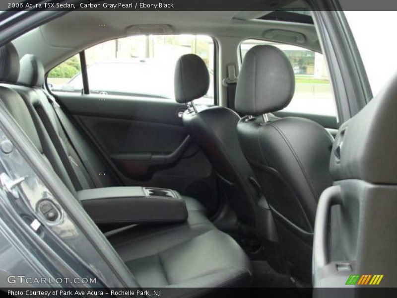 Carbon Gray Pearl / Ebony Black 2006 Acura TSX Sedan