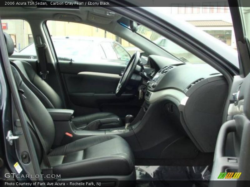 Carbon Gray Pearl / Ebony Black 2006 Acura TSX Sedan