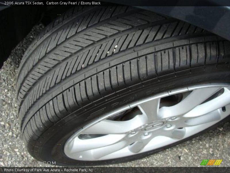 Carbon Gray Pearl / Ebony Black 2006 Acura TSX Sedan