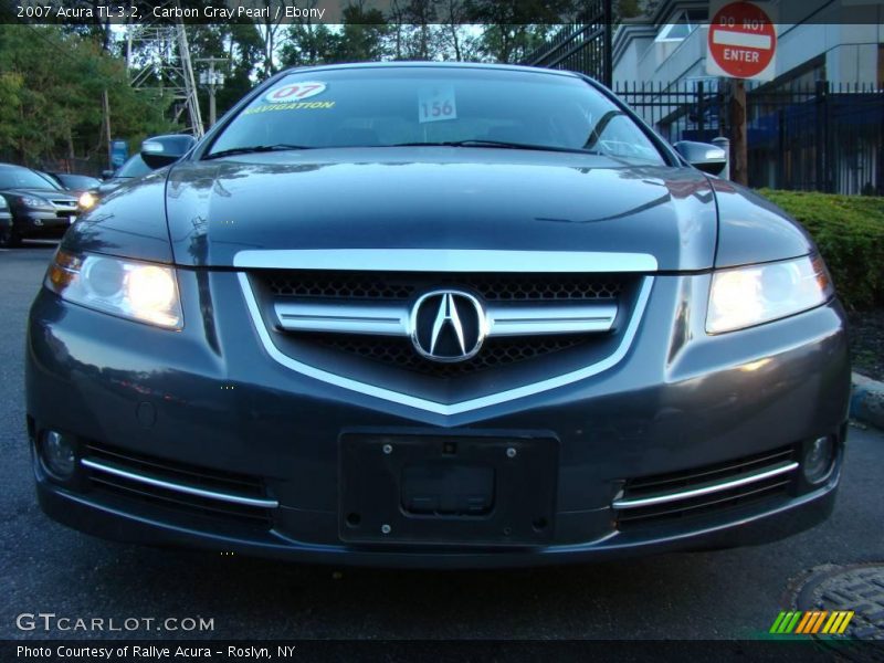 Carbon Gray Pearl / Ebony 2007 Acura TL 3.2