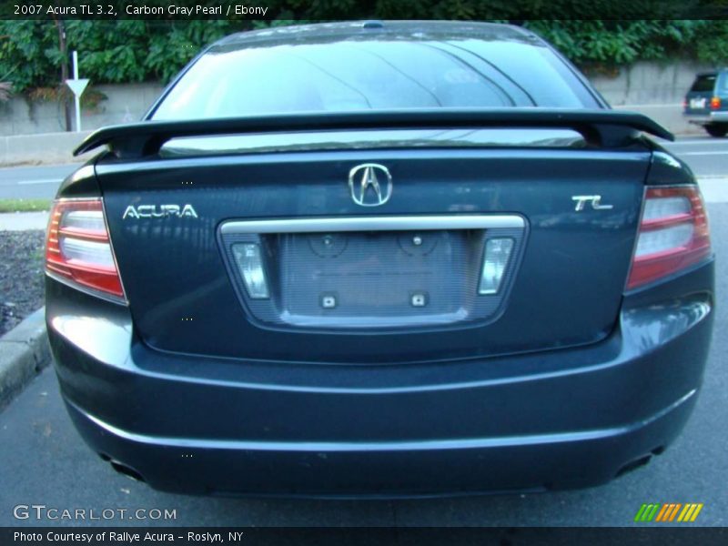 Carbon Gray Pearl / Ebony 2007 Acura TL 3.2