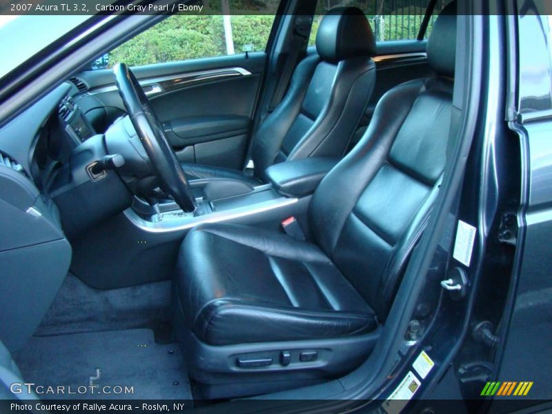 Carbon Gray Pearl / Ebony 2007 Acura TL 3.2