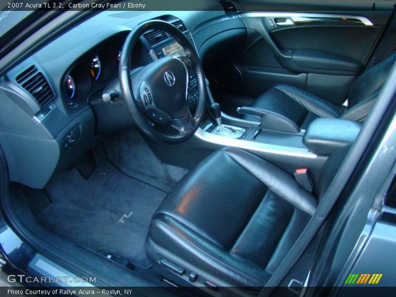 Carbon Gray Pearl / Ebony 2007 Acura TL 3.2