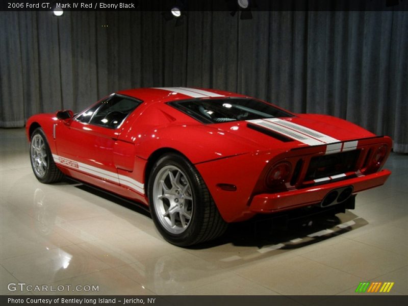 Mark IV Red / Ebony Black 2006 Ford GT