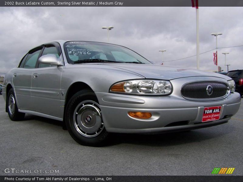 Sterling Silver Metallic / Medium Gray 2002 Buick LeSabre Custom