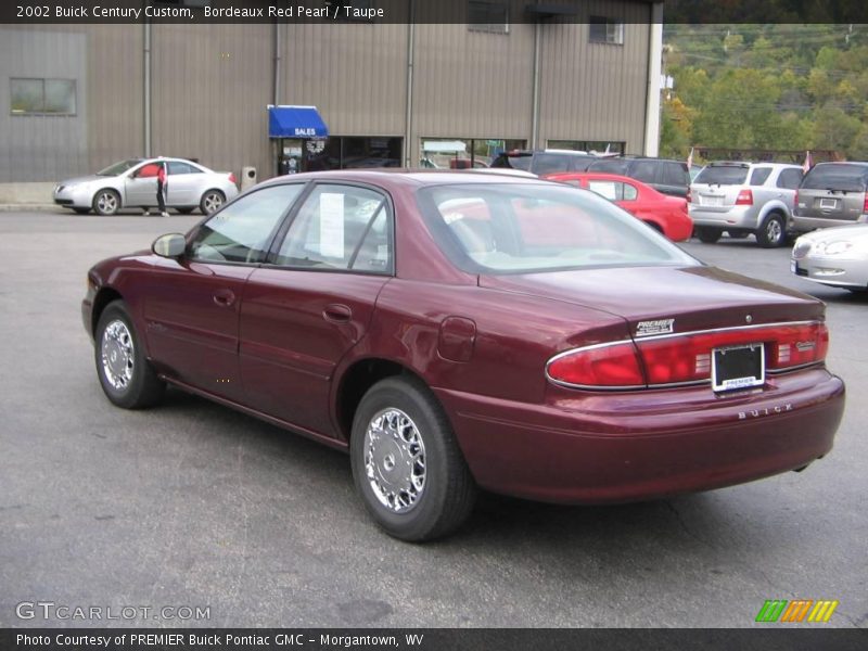 Bordeaux Red Pearl / Taupe 2002 Buick Century Custom